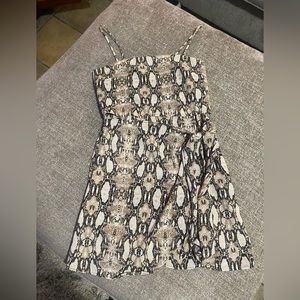 Blu Pepper Snake Skin Dress